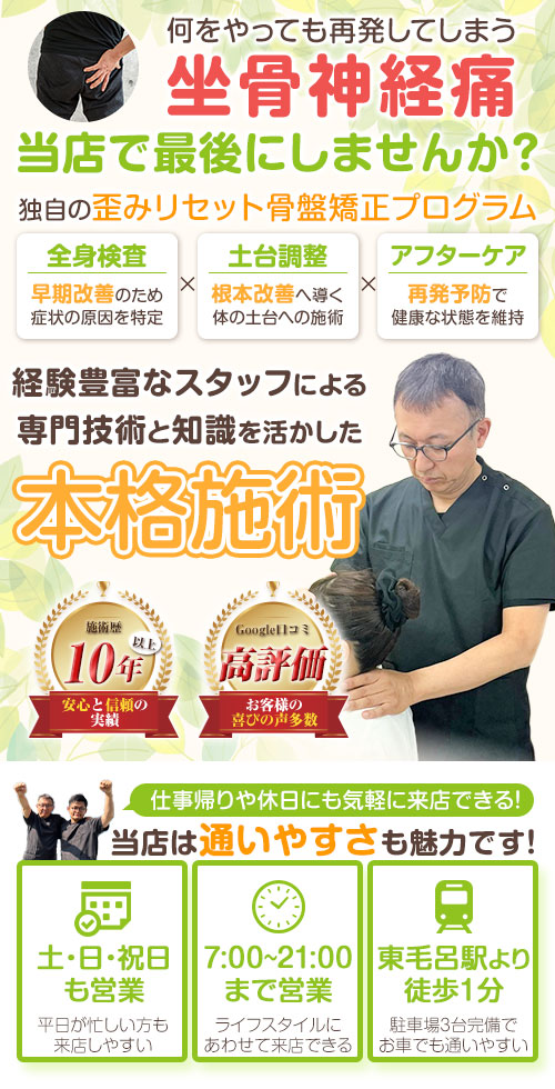 TOP：坐骨神経痛