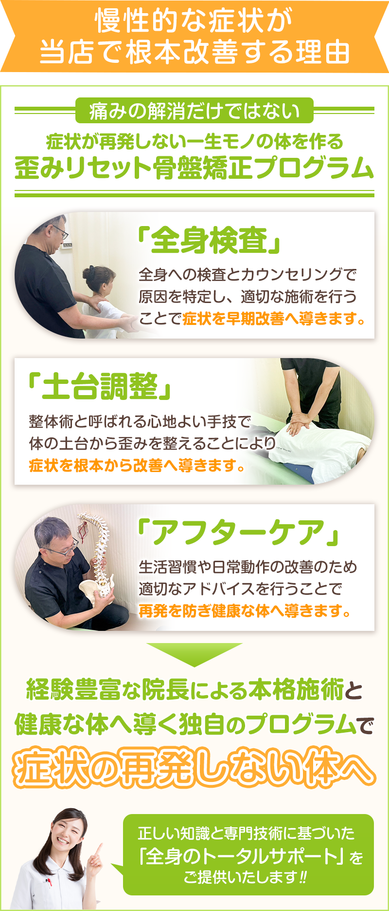 施術の特徴